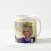 King Charles Third and Queen Camilla コーヒーマグカップ (正面右)