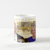 King Charles Third and Queen Camilla コーヒーマグカップ (中央)