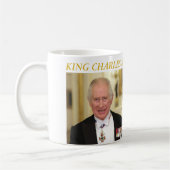 King Charles Third and Queen Camilla コーヒーマグカップ (左)