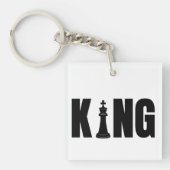 King Chess Keychain キーホルダー (正面)