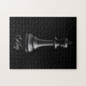 King Chess Piece Halloween Costume Chess Lover ジグソーパズル (横)