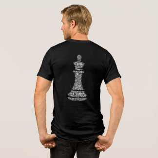 king chess printed トライブレンドTシャツ