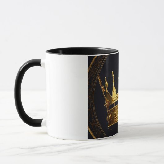 King Crown Logo Combo Mug マグカップ (左)