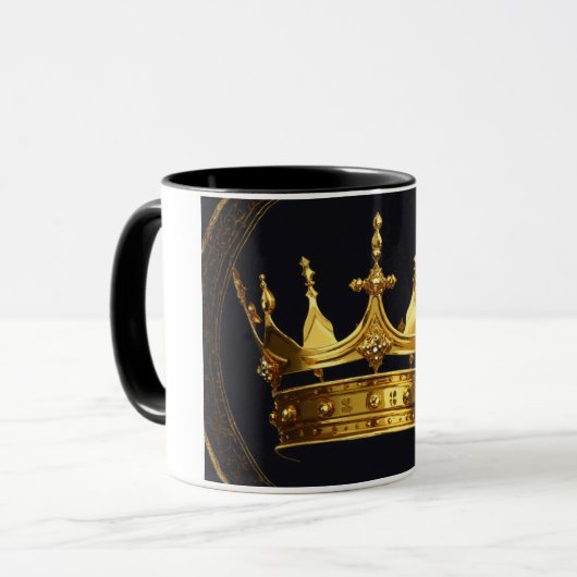 King Crown Logo Combo Mug マグカップ (正面左)