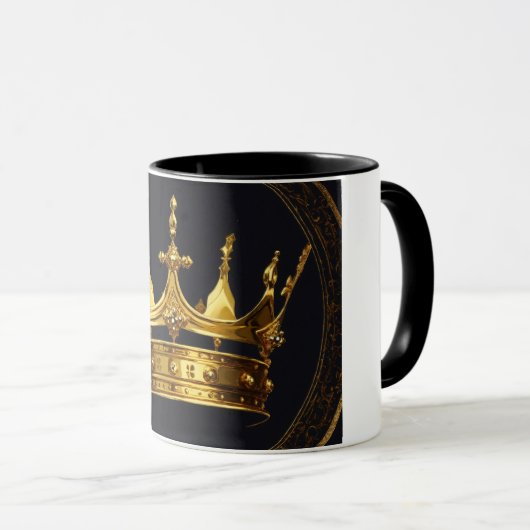 King Crown Logo Combo Mug マグカップ (正面右)