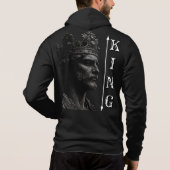 KING – Crown Sketch Sweatshirt | Bold and Regal パーカ (裏面)