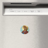 King David the Psalmist Orthodox Icon magnet マグネット (インサイチュ (食洗機))