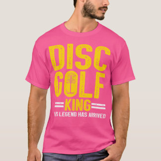 King Disk Golf Disc Golf Tシャツ