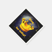 King for Today Paper Party Napkins スタンダードカクテルナプキン (角)