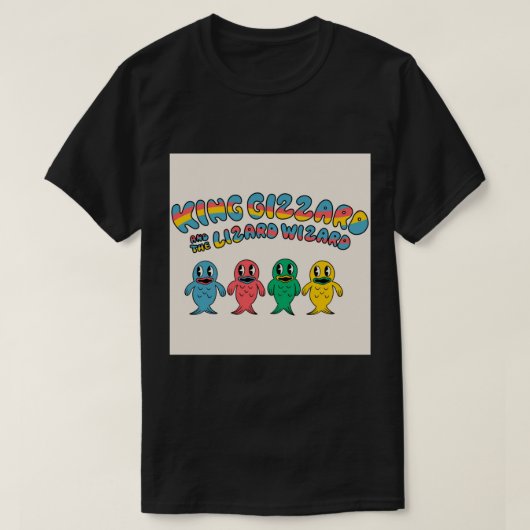 King Gizzard And The Wizard Lizard fishies Photogr Tシャツ (デザイン正面)