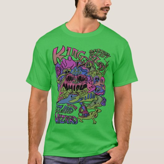 King Gizzard +andhe Lizard Wizard Altered Beast リト Tシャツ (正面)