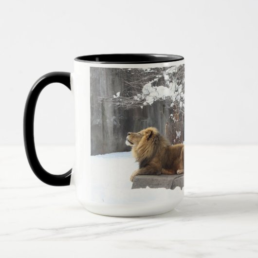 King in the Snow mug マグカップ (左)