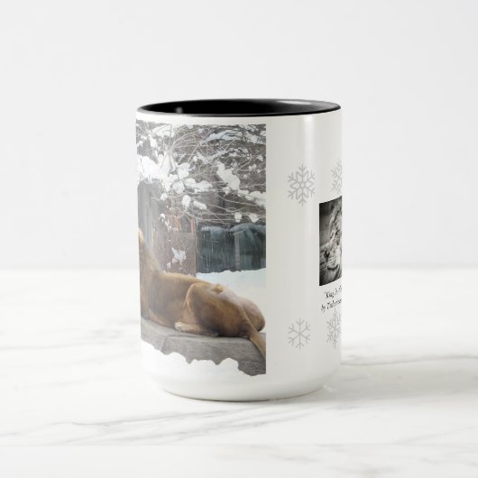 King in the Snow mug マグカップ (中央)