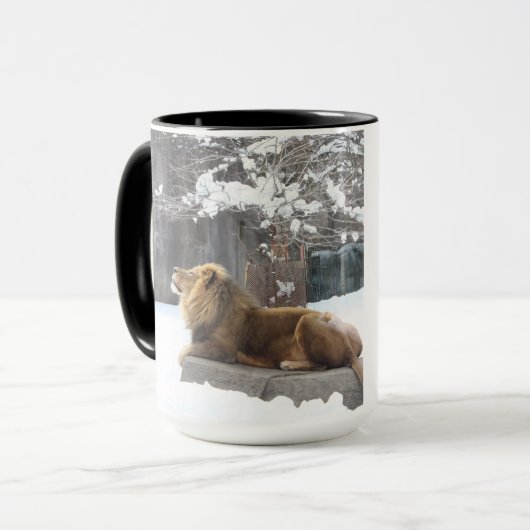 King in the Snow mug マグカップ (正面左)