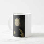 King James VI with Sparrow Hawk - 1574 コーヒーマグカップ (正面左)