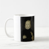 King James VI with Sparrow Hawk - 1574 コーヒーマグカップ (左)