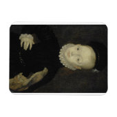 King James VI with Sparrow Hawk - 1574 マグネット (横)