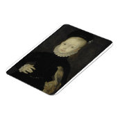 King James VI with Sparrow Hawk - 1574 マグネット (左側)