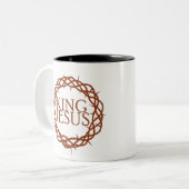King Jesus ツートーンマグカップ (正面左)
