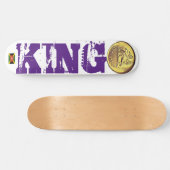 KING (KC Royalty ) スケートボード (横)