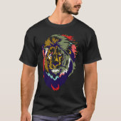 King Lion  Animal Tシャツ (正面)