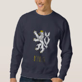 King Lion Crest Sweatshirt スウェットシャツ (正面)