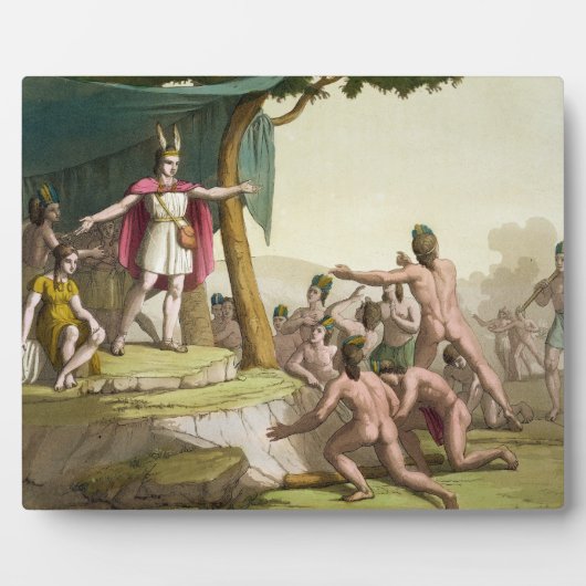 King Manco CapacとQueen Coya Mama受信ホーム フォトプラーク (正面)