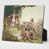 King Manco CapacとQueen Coya Mama受信ホーム フォトプラーク (側面)