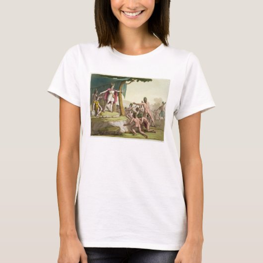 King Manco CapacとQueen Coya Mama受信ホーム Tシャツ (正面)