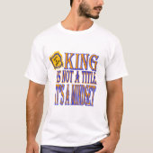 King Mindset Lion T-Shirt Tシャツ (正面)