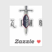 King Mindset Warrior Chef Sticker – Lead Fight シール (シート)