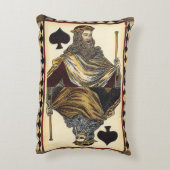 King ofスペード遊ズカードby Vision Studio アクセントクッション (裏面(縦))