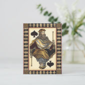 King ofスペード遊ズカードby Vision Studio ポストカード (スタンド正面)