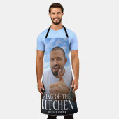 King of モダン the Kitchen Photo |名前 エプロン (着用した状態)