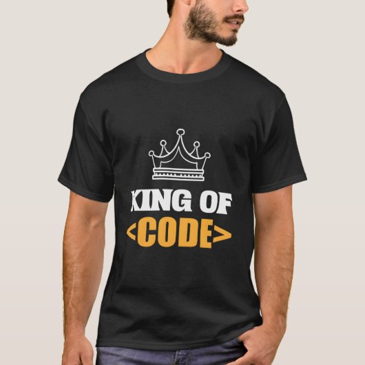 King Of Code Computer Specialist Tシャツ (正面)