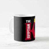 King of Egypt Shirt、Mo Salah T-Shirt コーヒーマグカップ (正面左)