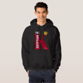 King of Egypt Shirt、Mo Salah T-Shirt パーカ (正面フル)