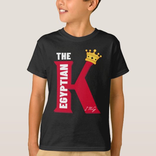 King of Egypt Shirt、Mo Salah T-Shirt Tシャツ (正面)