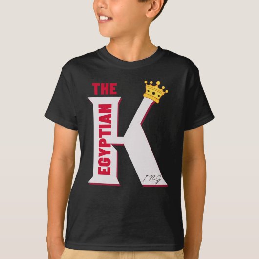 King of Egypt Shirt、Mo Salah T-Shirt Tシャツ (正面)