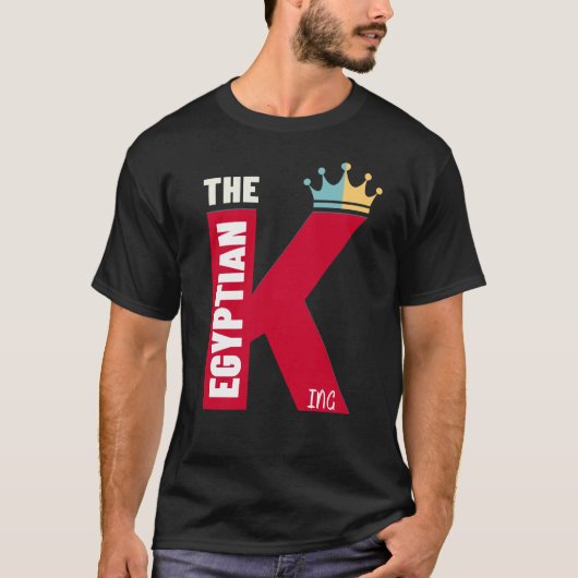 King of Egypt Shirt、Mo Salah T-Shirt Tシャツ (正面)