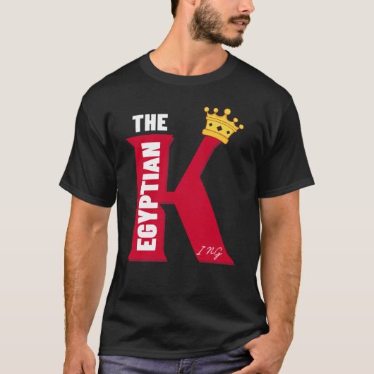 King of Egypt Shirt、Mo Salah T-Shirt Tシャツ (正面)