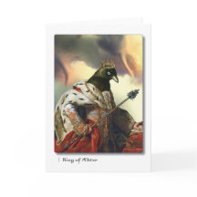 King of Etherタロットグリーティングカード