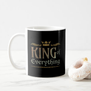 KING of Everything – 祖父王室のパパ父 コーヒーマグカップ