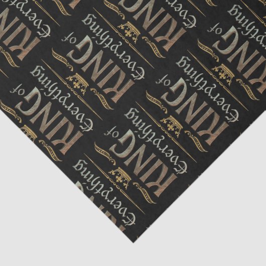 KING of EVERYTHING - Elegant Rich Royal Crown 薄葉紙 (詳細)