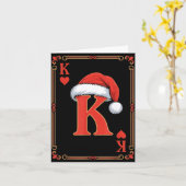 King Of Hearts Christmas Costume Playing Cards Kin カード (黄色い花)