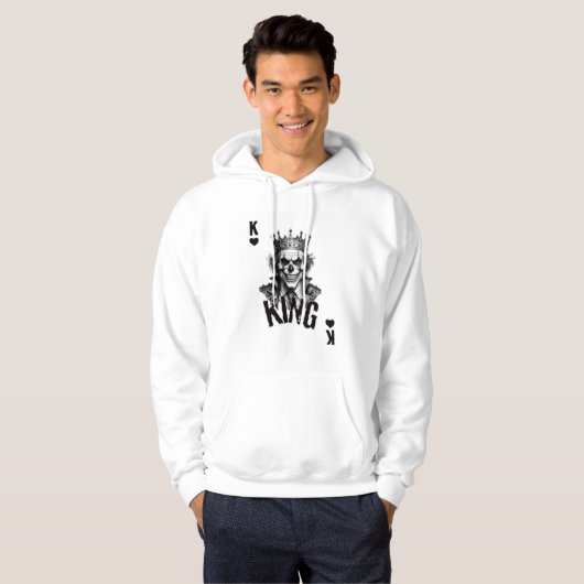 king of hearts hoodie パーカ (正面フル)
