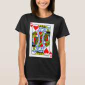 King Of Hearts Playing Card Valentine Costume  Tシャツ (正面)