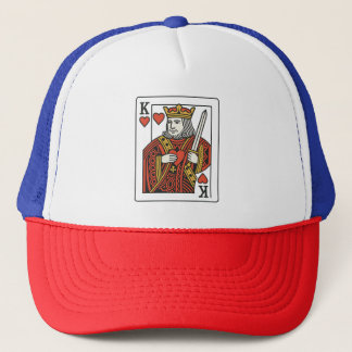 King of Hearts — Regal Red & Gold キャップ