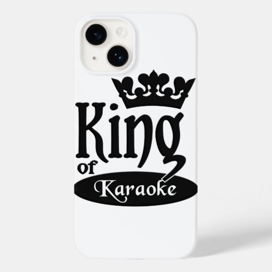 King of Karaoke iPhone 5ケースメイトカスタマイズ,  Case-Mate iPhoneケース (裏面)