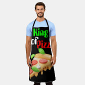 King of Pizza エプロン (着用した状態)